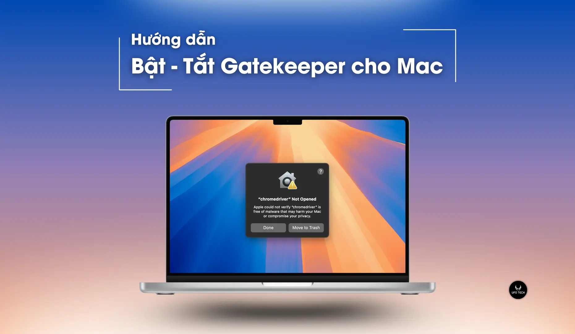 Cách bật hoặc tắt Gatekeeper trên macOS