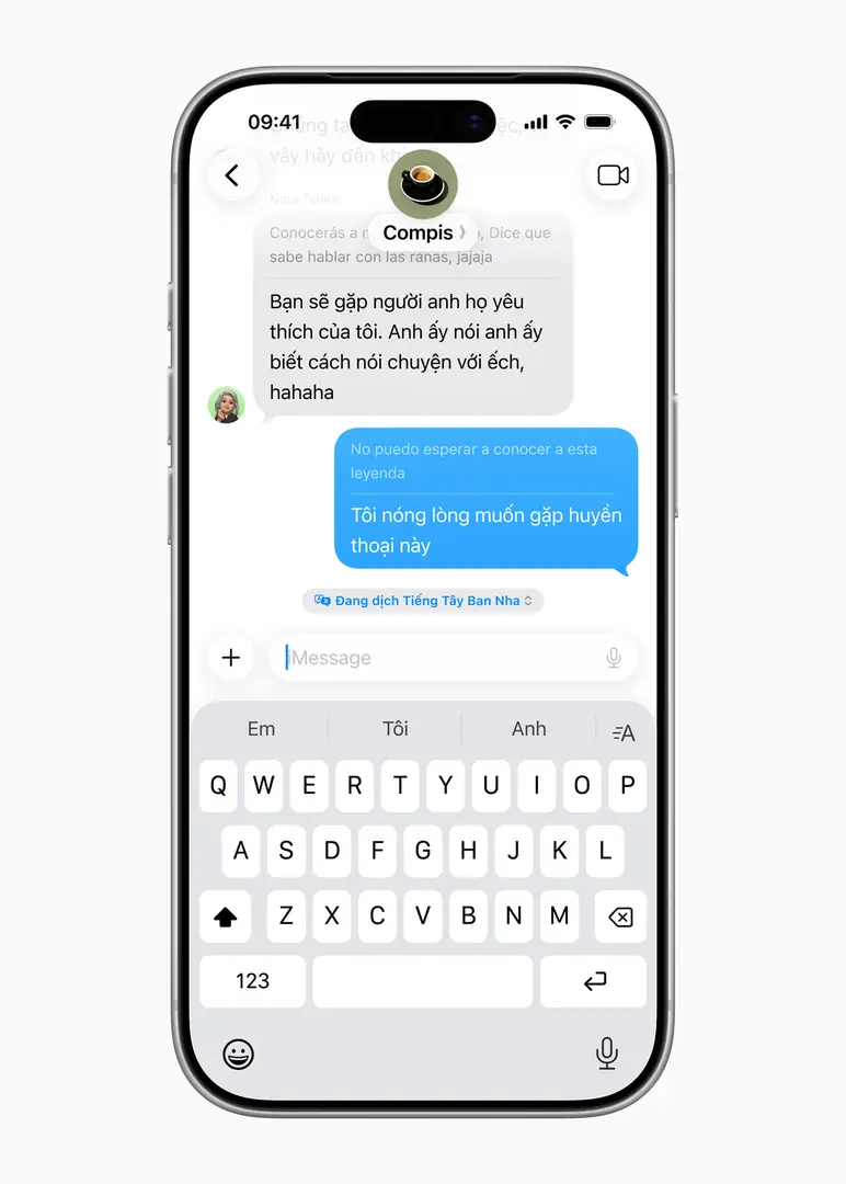 Các tính năng Apple Intelligence hiện đã hỗ trợ tám ngôn ngữ, bao gồm tiếng Việt, trên iPhone, iPad và máy Mac.
