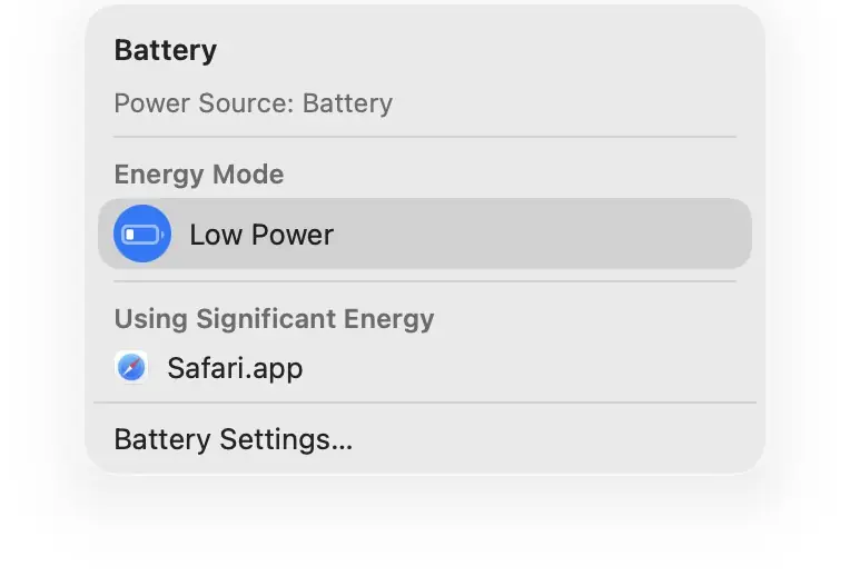 Cách khắc phục pin tụt nhanh khi Mac lên macOS 26