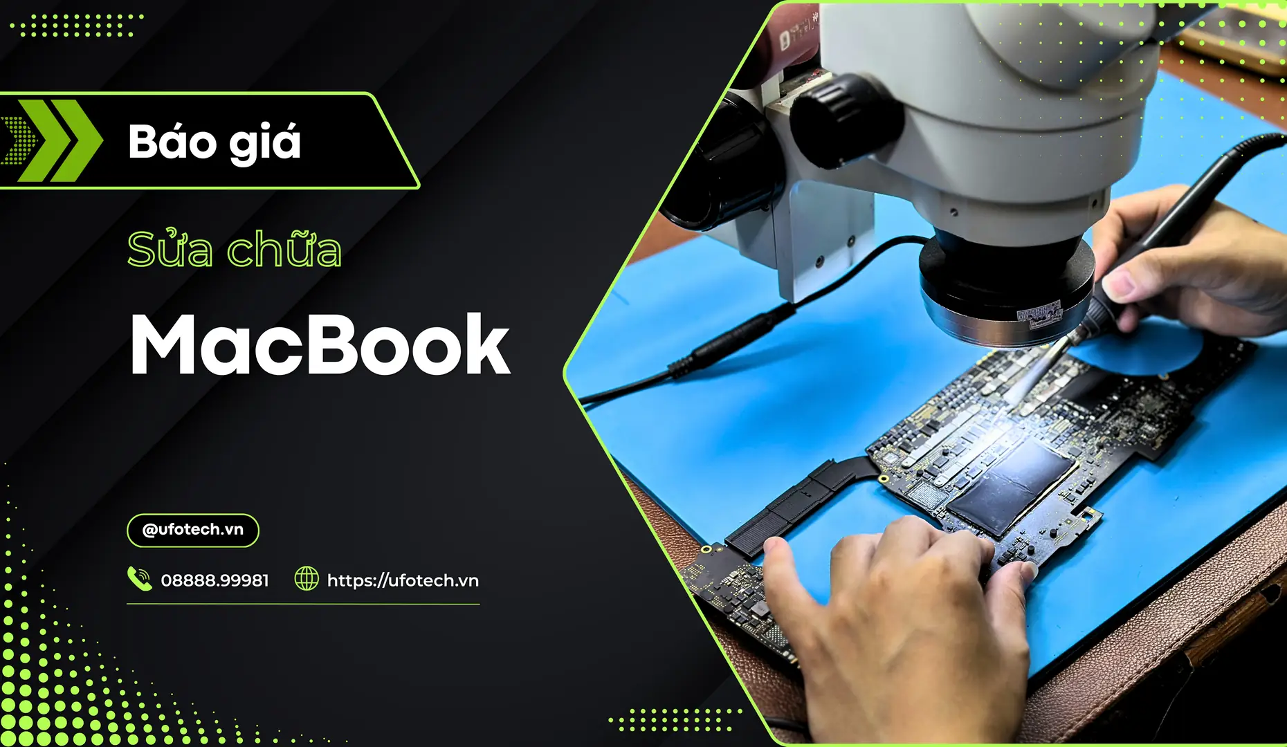 Báo giá sửa MacBook và thay thế linh kiện tại Hà Nội mới nhất 2026