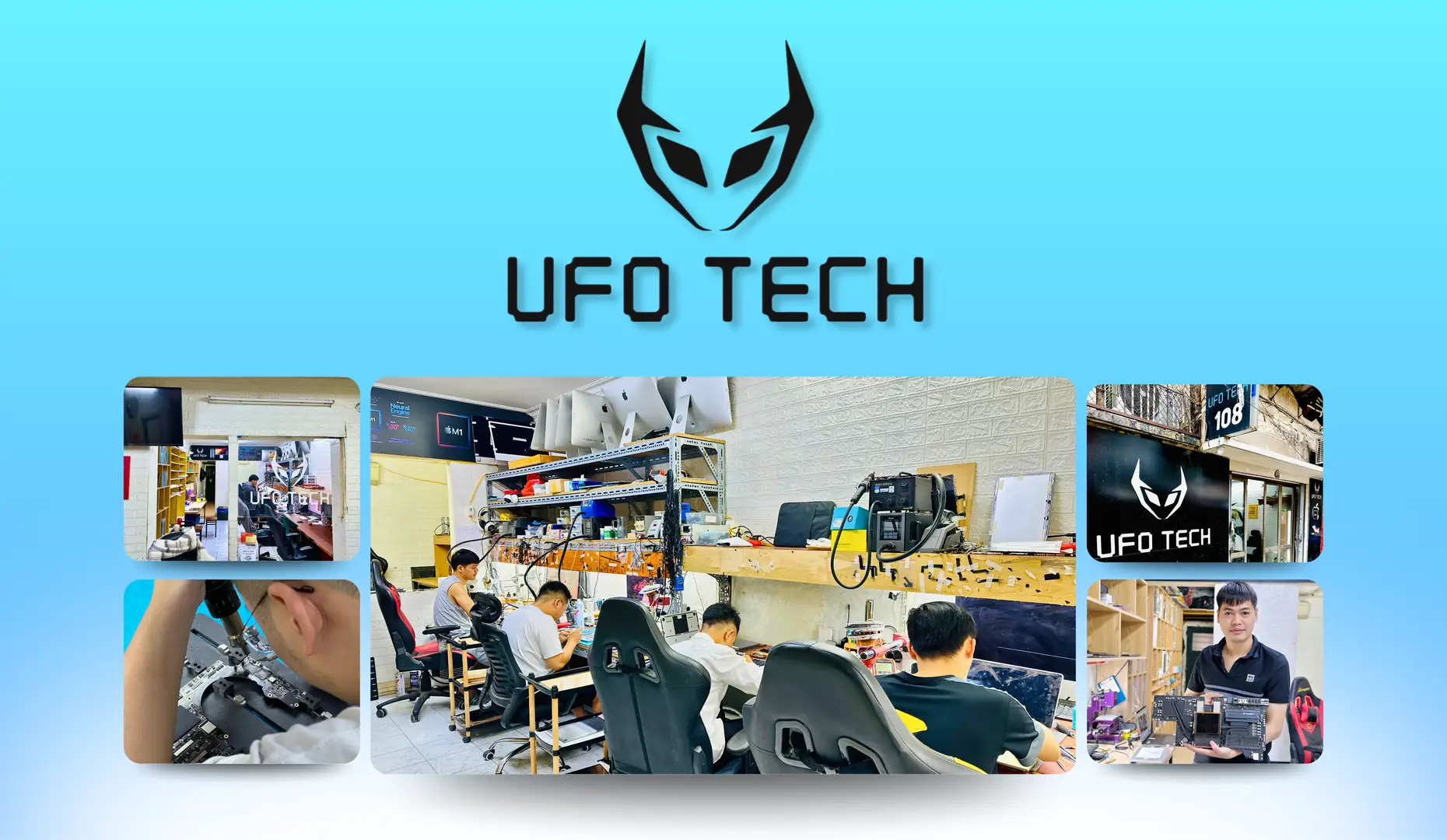 UFOTECH – Địa chỉ thay bàn phím MacBook uy tín tại Hà Nội