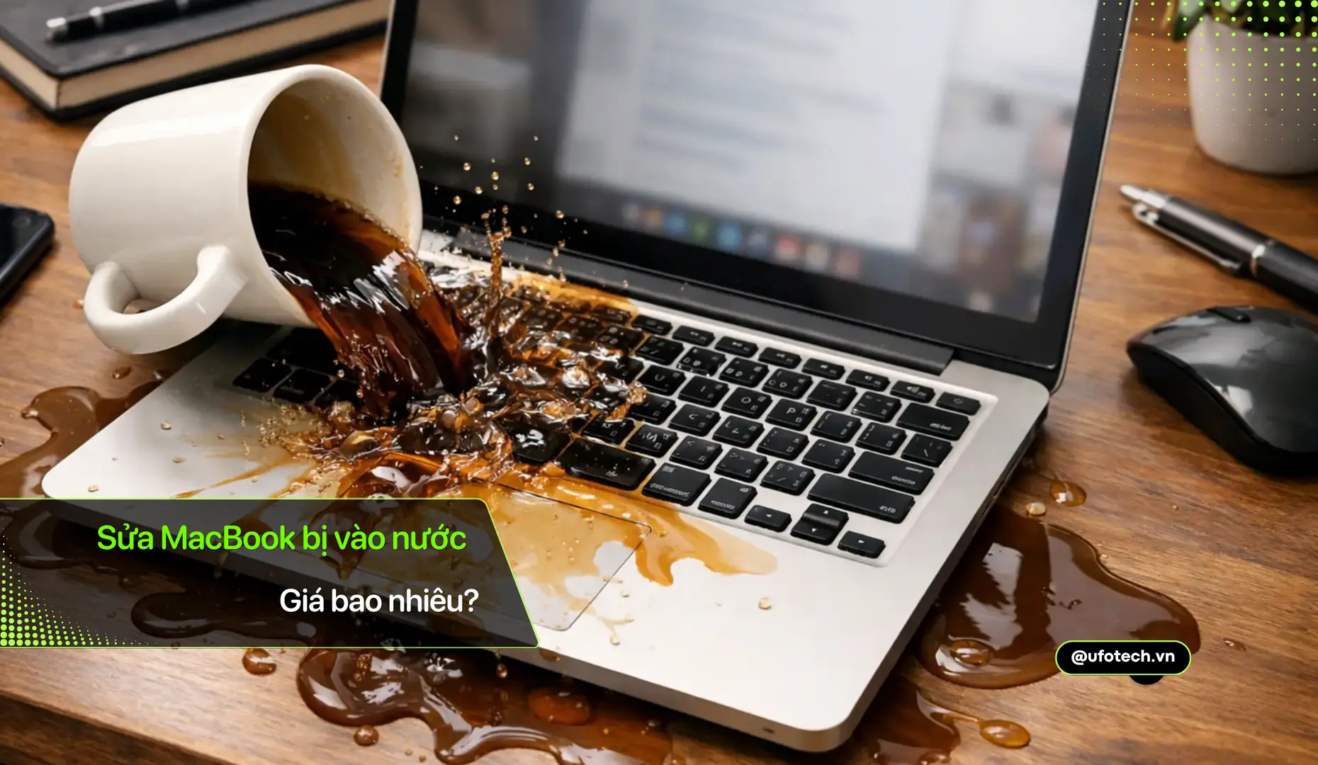 Sửa MacBook bị vào nước giá bao nhiêu?