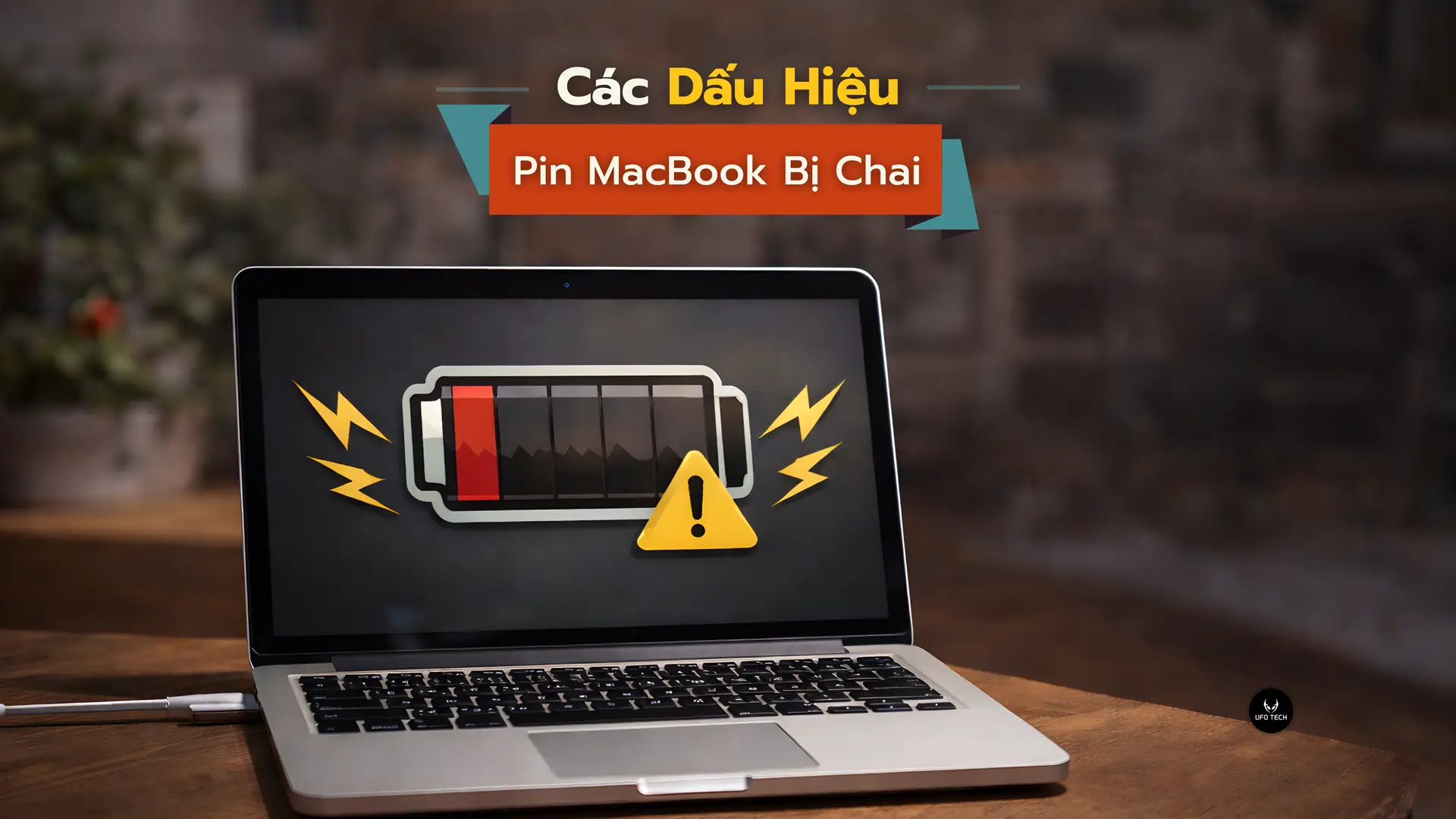 Dấu hiệu pin MacBook đang chai hoặc gặp vấn đề