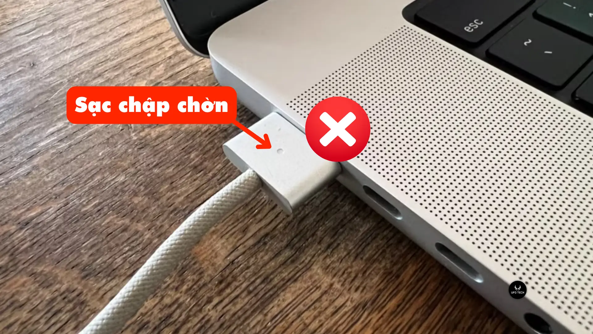 Sạc MacBook chập chờn lúc nhận lúc không