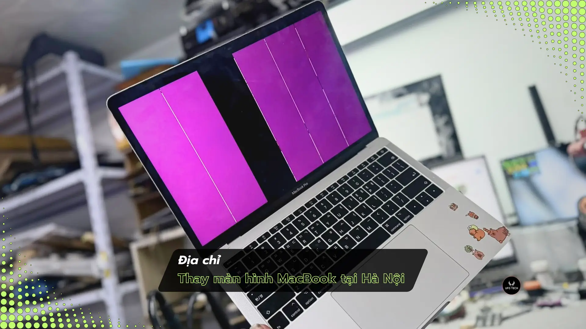 Địa chỉ thay màn hình MacBook Hà Nội uy tín, đảm bảo kỹ thuật