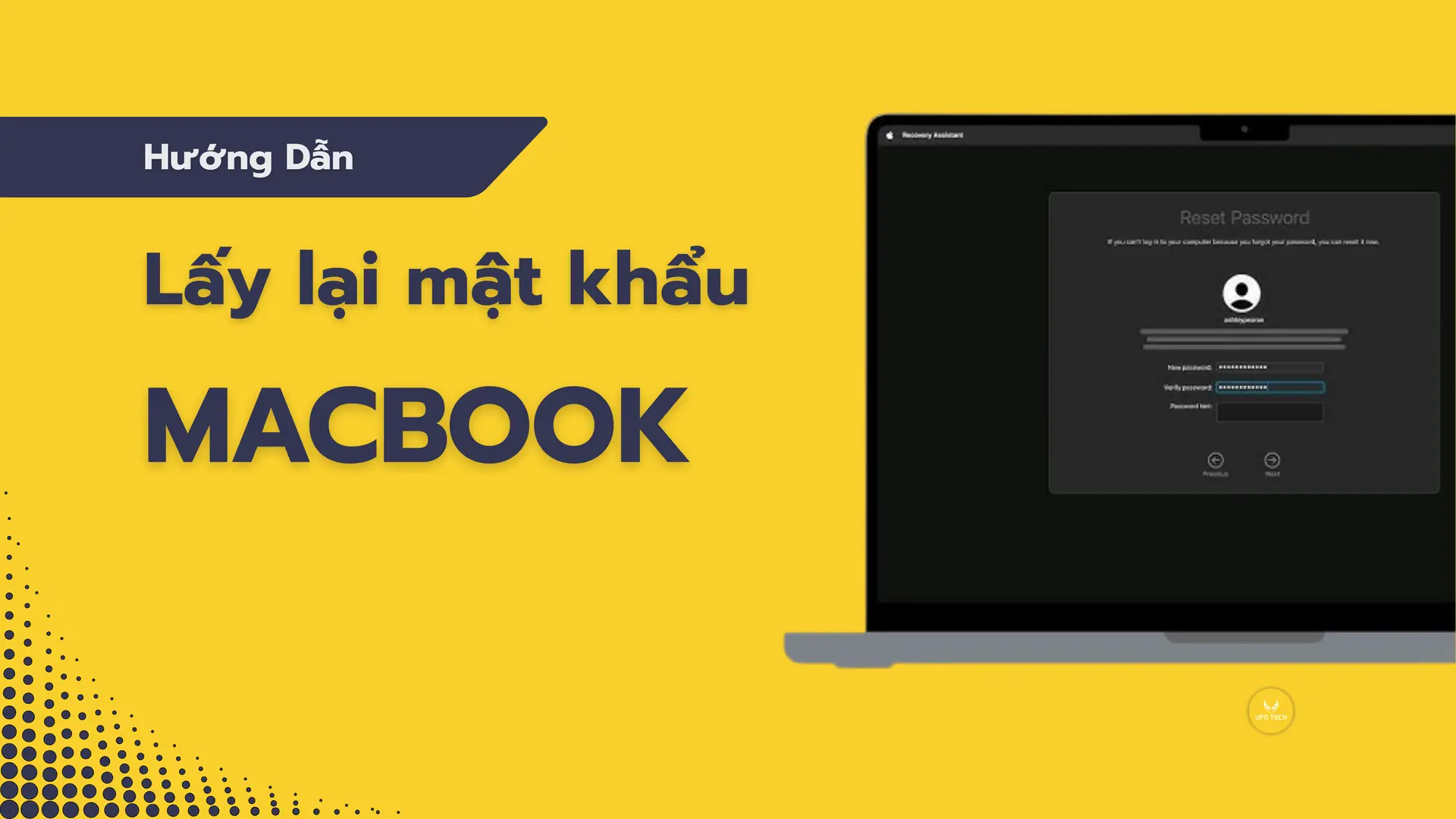 Hướng dẫn 4 cách lấy lại mật khẩu khi quên mật khẩu đăng nhập MacBook
