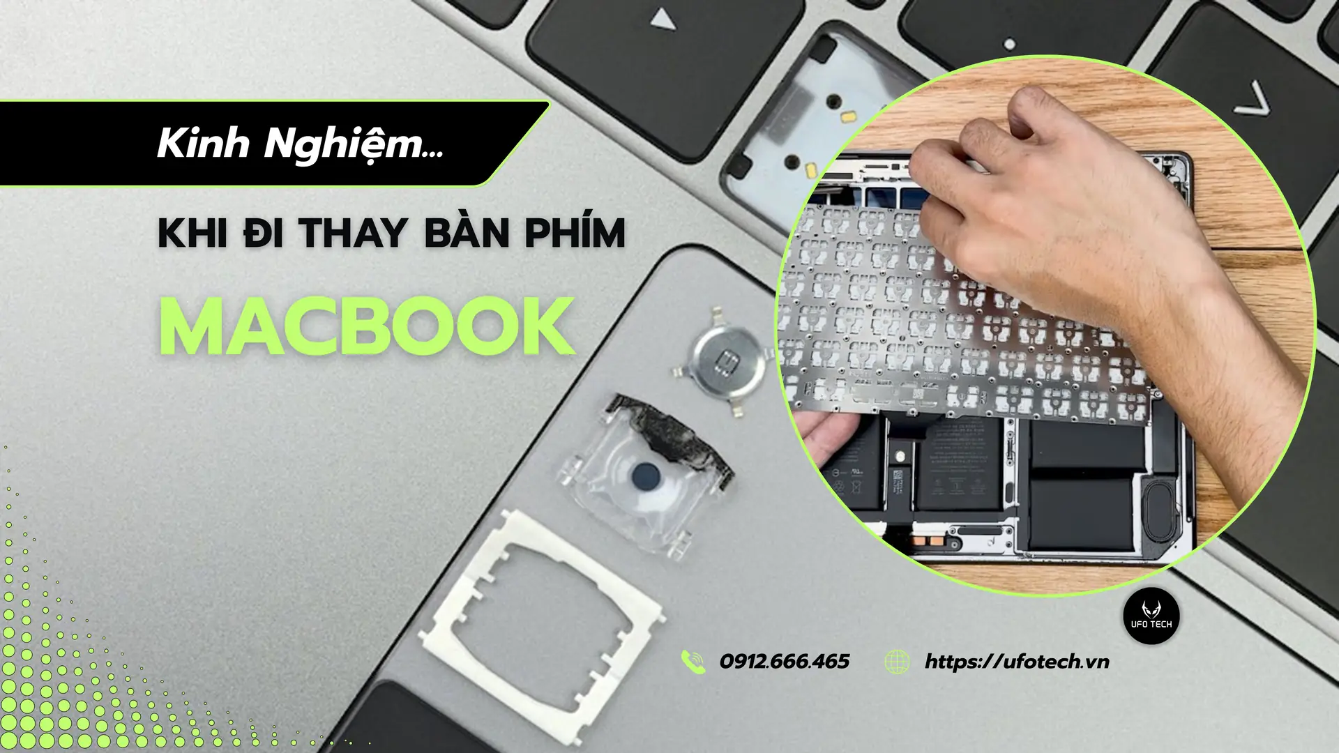 Kinh nghiệm thay bàn phím MacBook tránh bị “Luộc Đồ” khi đi sửa