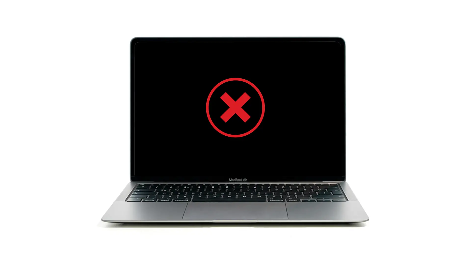 Màn hình MacBook bị tối đen