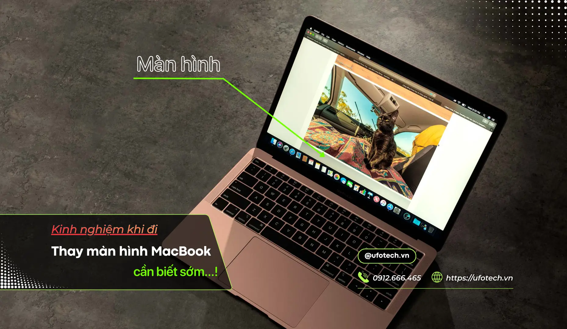 Kinh nghiệm trước khi đi thay màn hình MacBook mà bạn cần biết!