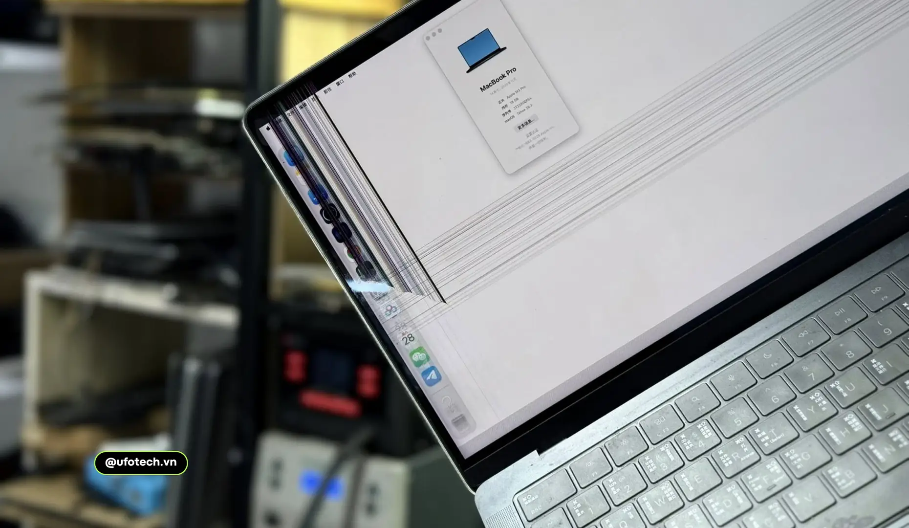 dấu hiệu cần thay màn hình MacBook Pro
