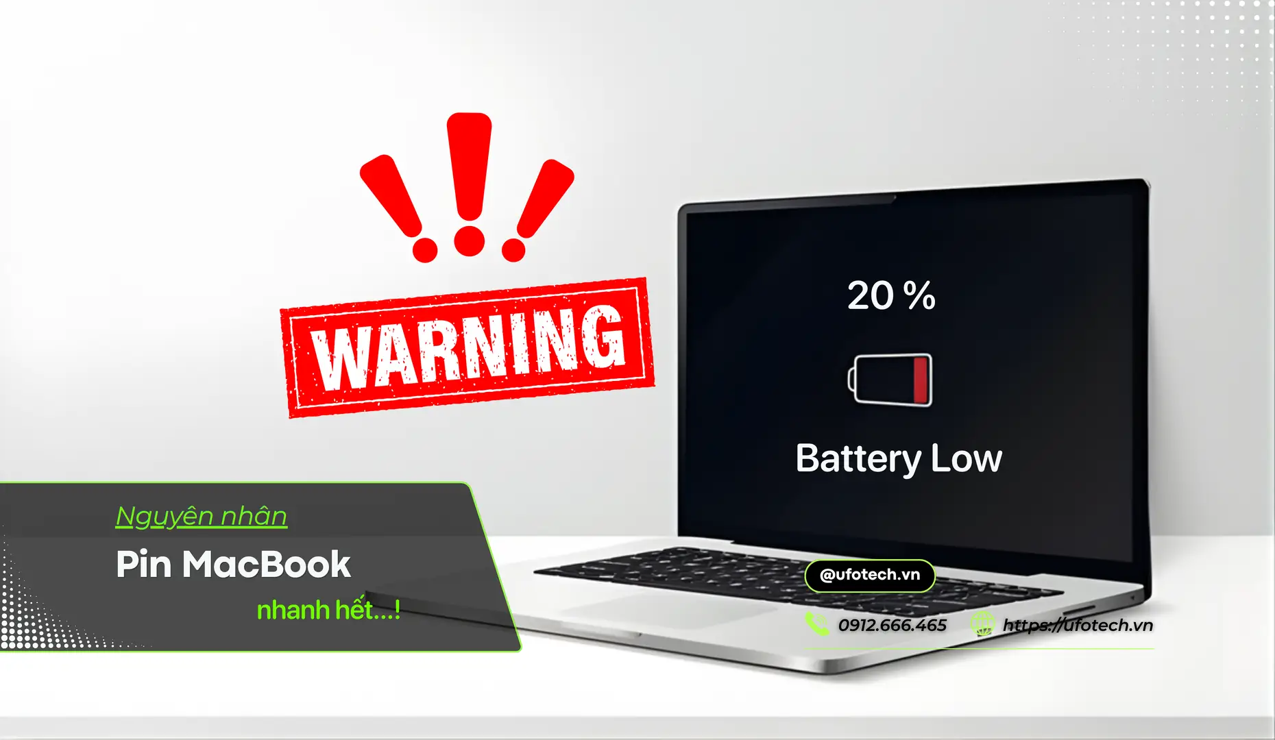 MacBook nhanh hết pin: Nguyên nhân và cách xử lý dứt điểm