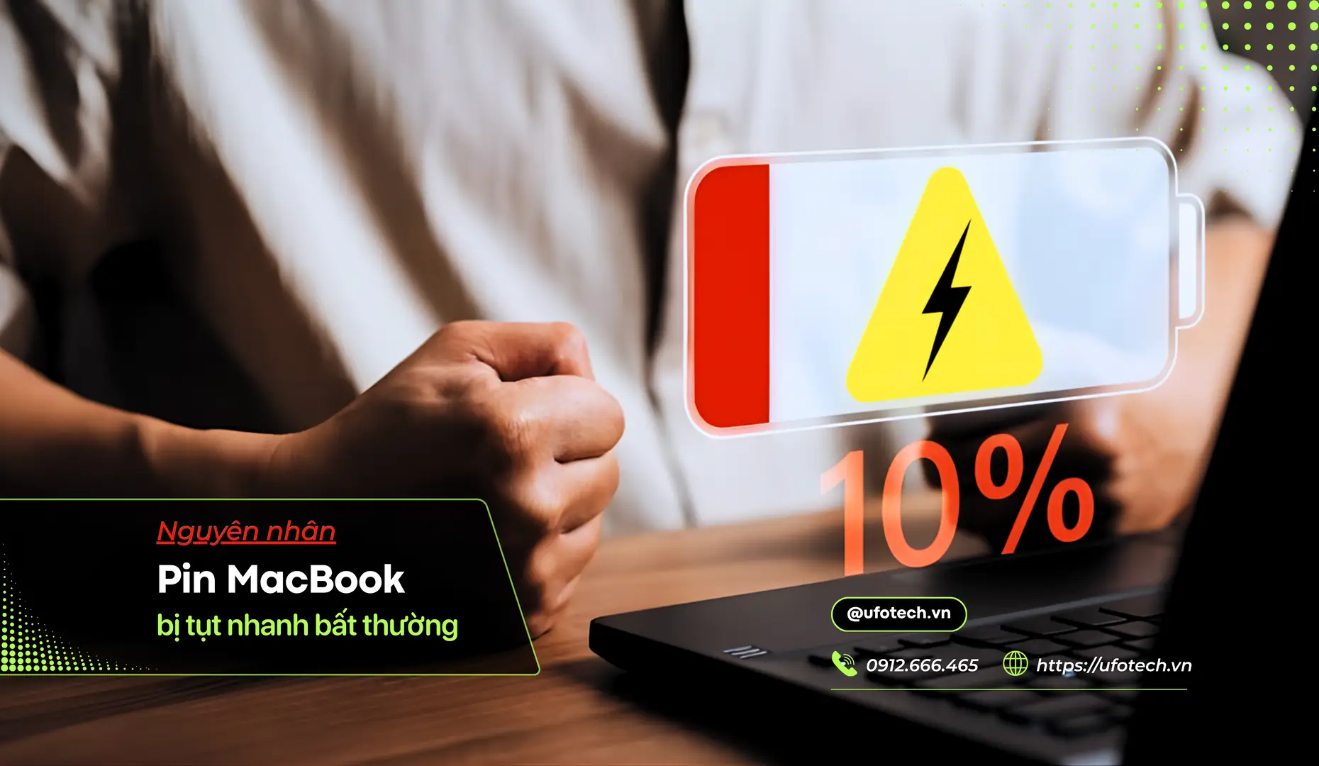Pin MacBook tụt nhanh bất thường: Nguyên nhân và cách sửa