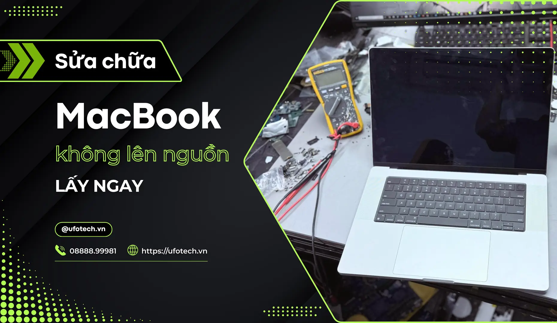Sửa MacBook không lên nguồn lấy ngay Hà Nội