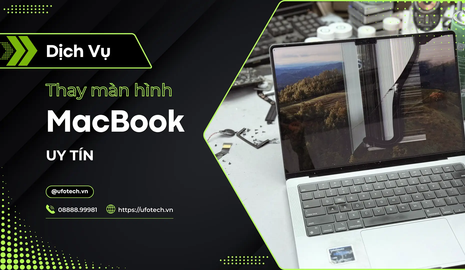 Thay màn hình MacBook uy tín, lấy ngay tại Hà Nội