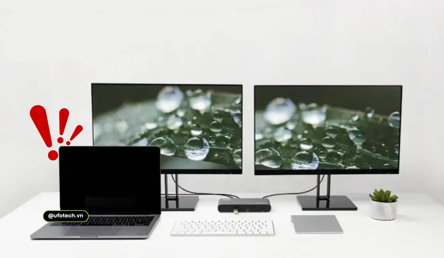 Dấu hiệu cần thay màn hình MacBook Air M1 khi máy vẫn lên nguồn nhưng mất hiển thị