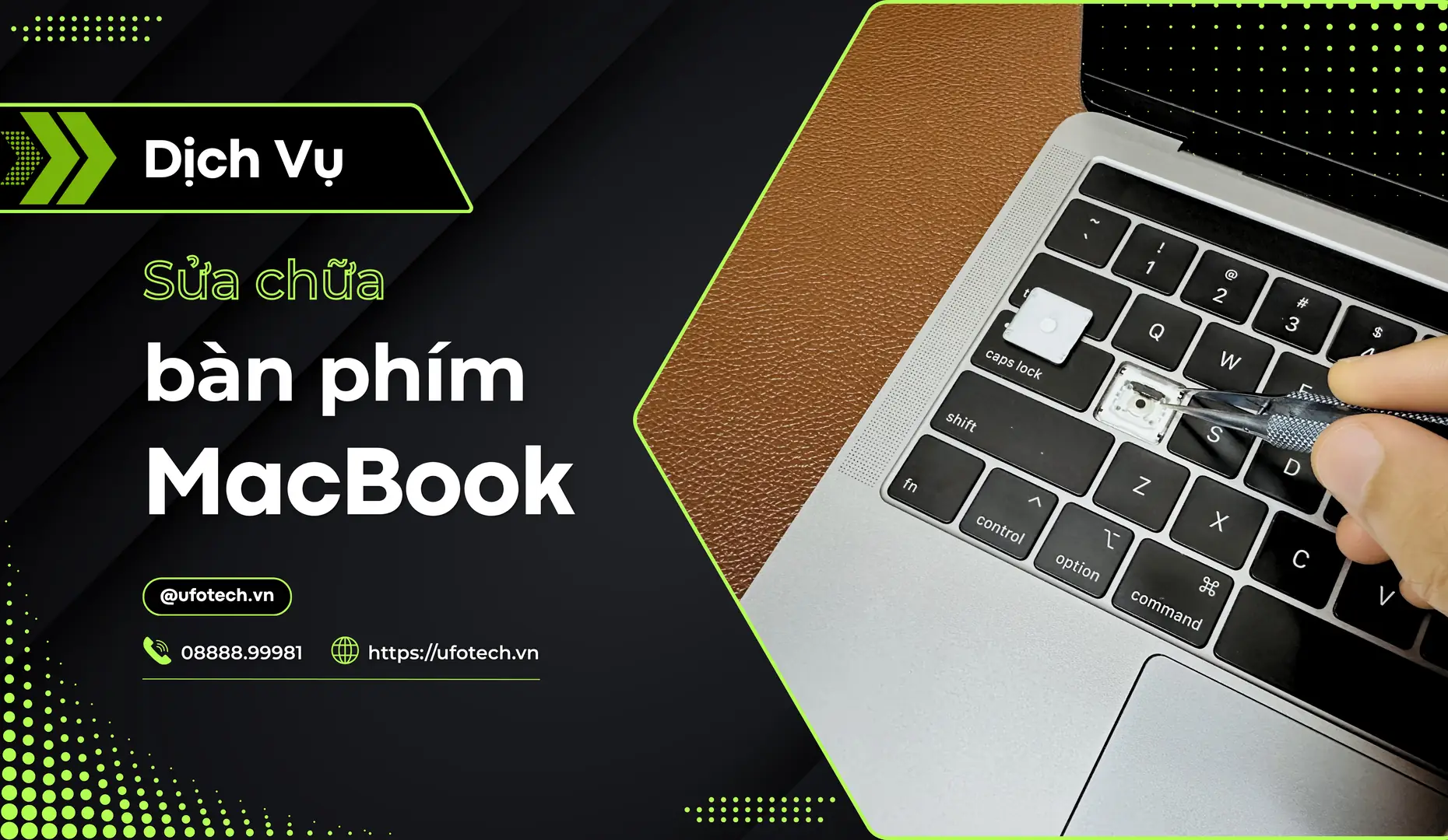 Sửa bàn phím MacBook bị liệt, kẹt phím lấy ngay tại Hà Nội