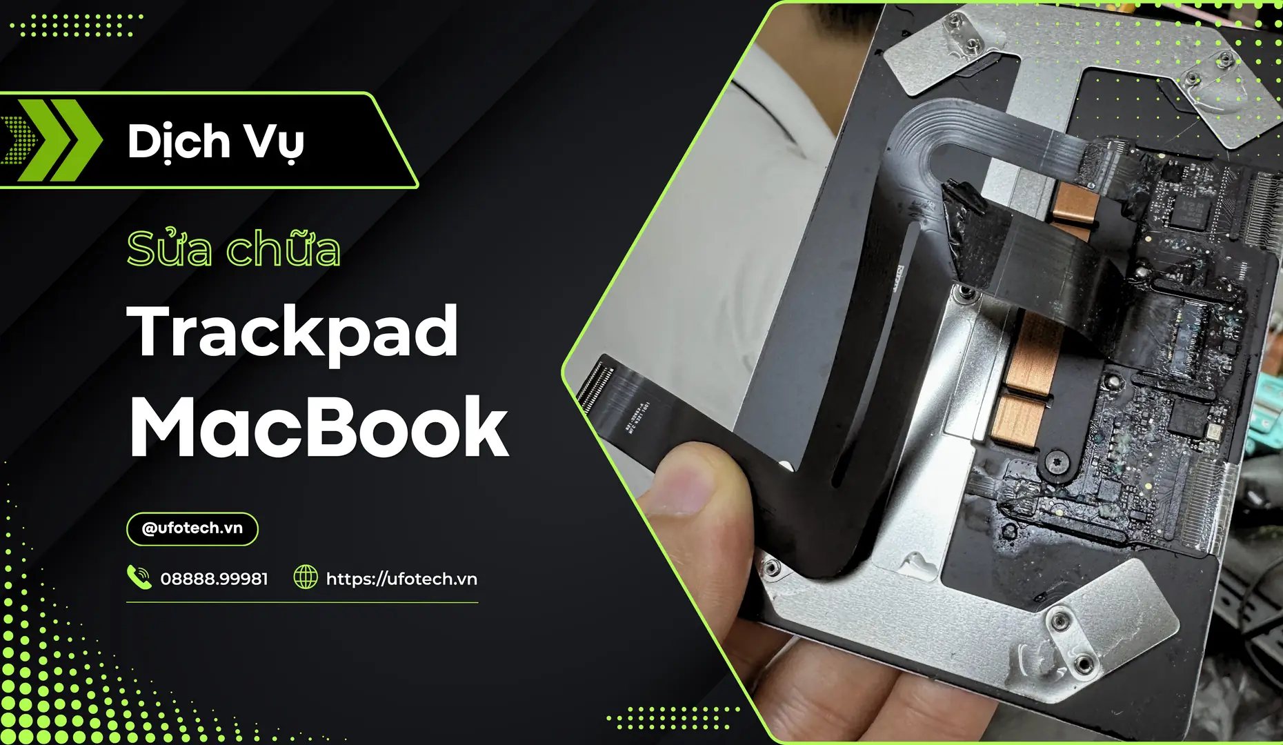 Sửa Trackpad MacBook bị đơ, nhảy loạn lấy ngay tại Hà Nội