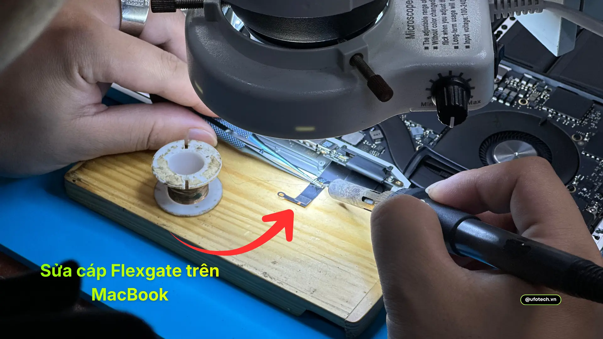 Sửa flexgate MacBook tại UFOTECH