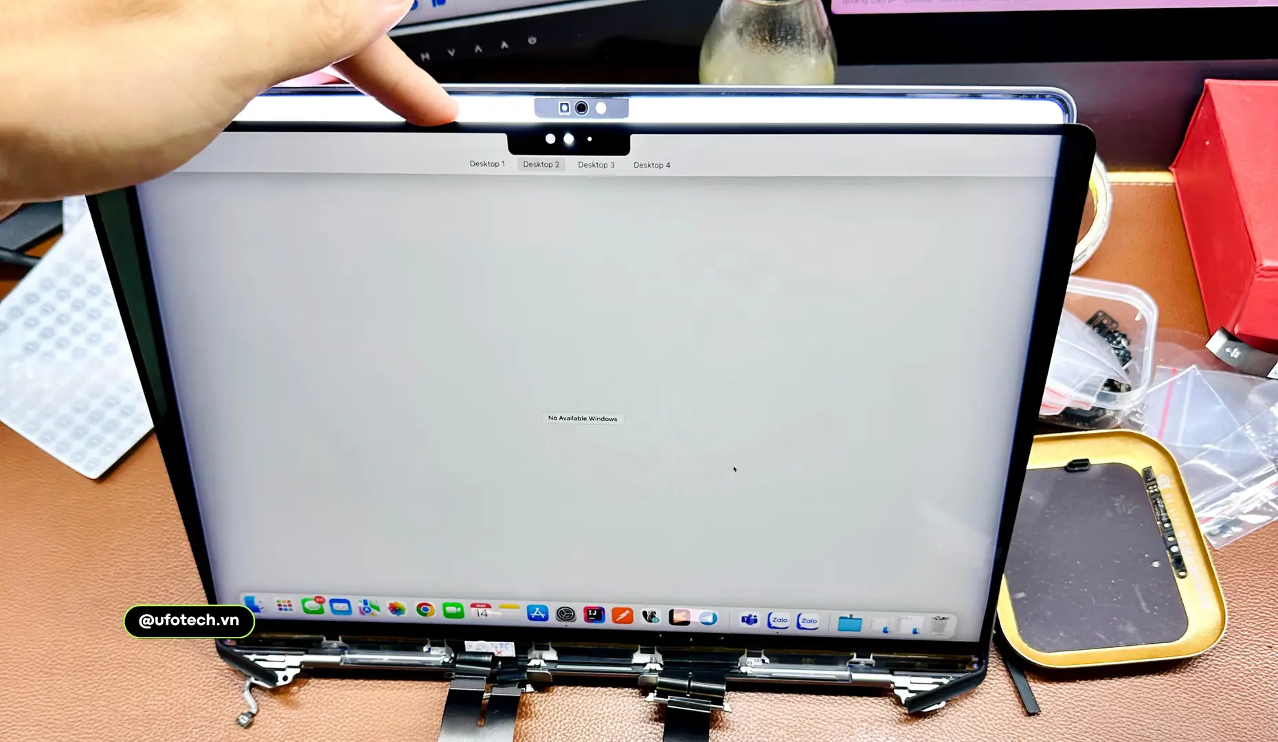 Thay màn hình MacBook M1 Pro bắt buộc phải chép ROM đồng bộ True Tone